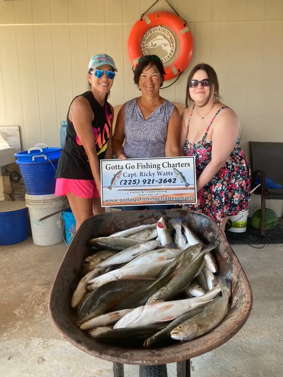 fishing for groups in grand isle